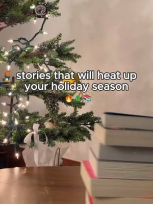 A post by @wattpad on TikTok caption: you can catch me at ho-ho-home reading these over the holidays 📚🤶 #holidayromancebooks 