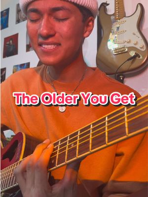 A post by @marcsings on TikTok caption: Watch til the end.. #danielseavey #theolderyouget 