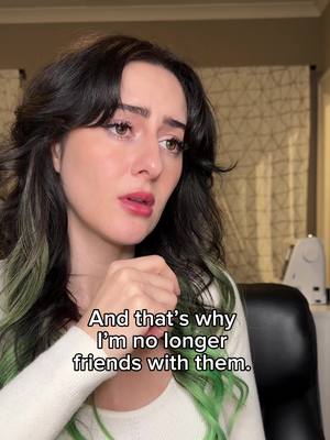 A post by @juliastunts on TikTok caption: I was friends with someone for years and you always had a bad feeling about them???