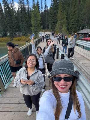 A post by @bevssvalle on TikTok caption: Cakgary friends. 🤍🤍 #fyp #CapCut #calgary #canada 