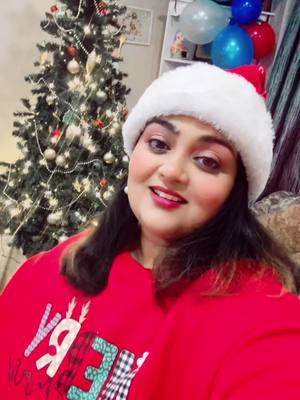 A post by @paarukuttysumi on TikTok caption: Merry christmas  to all🔔🔔🎷#malayalam #foryourpage #canadamalayai#christmassong