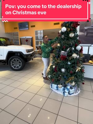 A post by @lovecorio on TikTok caption: #fyp #funny #cars #carsales #christmas 