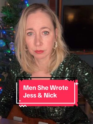 A post by @tiffstevensoncomic on TikTok caption: Seasons greetings . Been a while so enjoy this festive Men She Wrote  . #menshewrote #writingmen #satire #feminism #writertok #romancetok #BookTok #authorsoftiktok #comedy #menwritingwomen #tiffstevenson #romancebooktok 