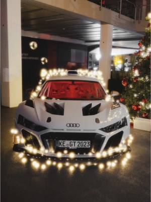 A post by @abt.sportsline on TikTok caption: Rockin' around the Christmas tree - in the ABT XGT. We wish all of you a Merry Christmas and happy holidays with your loved ones 🎄❤ #ABT #ABTsportsline #SchererSport #ABTXGT #XGT #FromTheRacetrackToTheRoad #merrychristmas