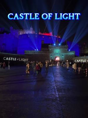 A post by @scotland_uncovered on TikTok caption: Castle of Light at Edinburgh Castle is a brilliant family friendly event for getting into the festive spirit! Get your tickets at castleoflight.scot 🏰🏴󠁧󠁢󠁳󠁣󠁴󠁿 #Scotland #castleoflight #edinburghcastle #edinburgh @