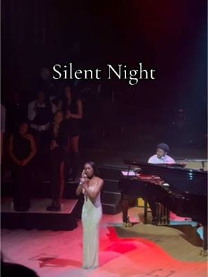 A post by @angellunda_ on TikTok caption: Silent Night- Live Performance❤️ #fyp#singing#foryou