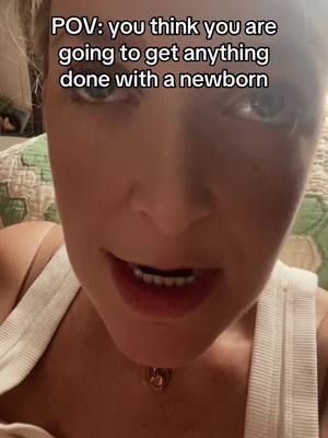 A post by @allithrillermiller on TikTok caption: It takes days to wash a dish. #newborn #postpartum #postpartumrecovery #momlife #girlmom #babygirl #baby #breastfeeding #ebf 