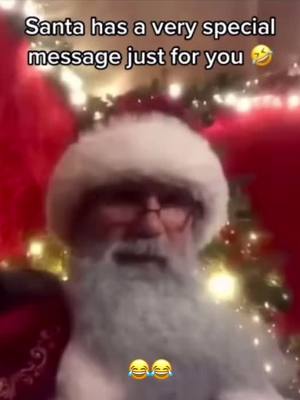 A post by @meme.hub.456 on TikTok caption: santa bro 😭😭 #fyp #viral #foryoupage #santa #christmas 