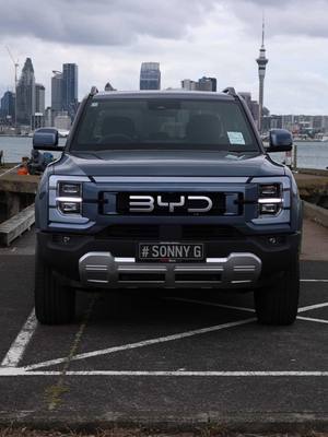 A post by @sonnyg_cars on TikTok caption: 2025 BYD Shark 6 nzspec #sonnyG