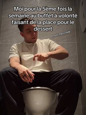 A post by @pawoji on TikTok caption: J’ai arraché le chiotte après cette vidéo #classic #buffet #resto 