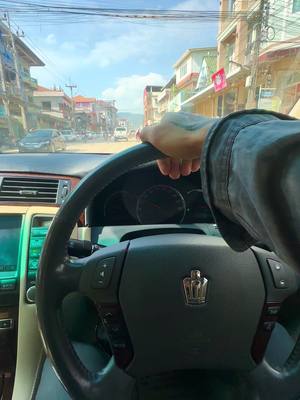 A post by @nineak09 on TikTok caption: #9AK #fypage #fy #tik_tok #တာချီလိတ်မြို့တစ်နေရာ #ilovedriving 