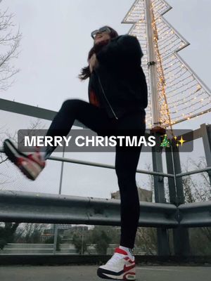 A post by @hollicurtiss on TikTok caption: Merry Christmas everyone 🤩 grateful for another year with beautiful blessings and many memories.. Can’t wait to get into 2025 ✨ #merrychristmas #hakkuh #gabberina #christmas #airmaxyourway 