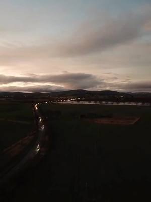 A post by @valtra.lad on TikTok caption: Forfar jac Tractor run 2024 #christmas #tractor 