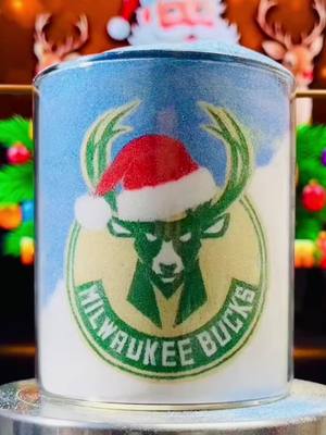 A post by @bucks on TikTok caption: Our logo, but made of sand. 🤯 #sandart #christmas #bucks 