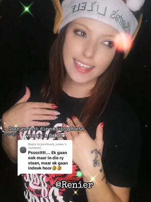 A post by @riahattinghbeatty on TikTok caption: Replying to @positively_renier #shoutout #pleasegofollow #wick3t_dreamz #limitededition #capricorn #watkykjy #duidelikbefok #bokbefok #iaab #keepbeingawesome #stoutgat #hidethemwithlove #trotsafrikaans #Afrikaansisbaas #roadto40k #doʞᴉooɹ #ꀭꀭꎭꎭꎭꀭꋪꀤꈤꎇꀤꈤꀤ꓄ꌩ 