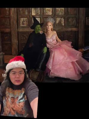 A post by @tranganhdong on TikTok caption: i am a gelphie truther first and a fiyeraba stan second and human third #tranganhdong #wicked #wickedmovie #wickedmusical #gelphie #fiyeraba #merrychristmas 