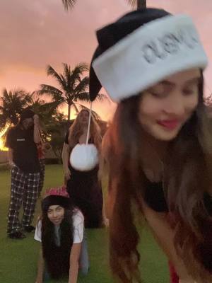 A post by @chloegines on TikTok caption: Merry Christmas! #oahu #honolulu #sisters #family 