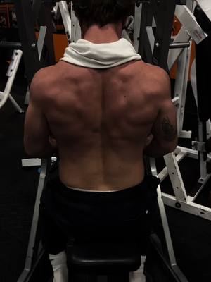 A post by @mynameischristiann on TikTok caption: Yippee it’s back day! #back #gym #fitness 