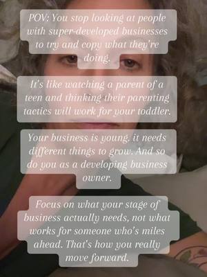 A post by @sharonbaileyco on TikTok caption: Your business needs you to meet it where it is and lift it up 