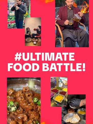 A post by @pktiktokofficial on TikTok caption: Who is going to win the #ultimatefoodbattle ? Vote now and make your favorite #pakistanifoodies win!! Voting ends on 30th December 2024! 😎