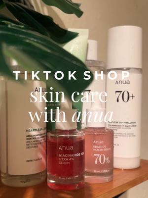 A post by @atotalshizzshow on TikTok caption: So happy I decided to get the set. This routine is TOO good! #anua #anuaskincare #koreanskincare #skincareroutine #skincare #niacinamide #viralskincare #TikTokShop 