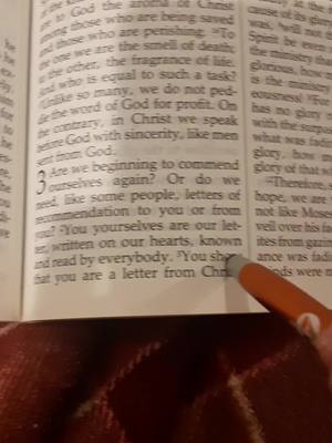 A post by @russellmast on TikTok caption: 2 Corinthians 3:3 - Merry Christmas! Here, in 2 Corinthians 3, Paul is defending himself against claims that he is not a trustworthy person from some Corinthians whom he is writing to. In response, Paul is telling the Corinthians to look at their own growth and the growth and resilience of the body of Christ as evidence of Paul's trustworthiness and as evidence of the power and authority of Jesus Christ. Letters of recommendations are inanimate objects written on a computer or a tablet to tell an employer or college that a candidate is trustworthy and reliable. The Holy Spirit uses Christians as living letters of recommendations to help testify to the trustworthiness and power of Jesus Christ and apostle Paul. The growth of the body of Christ, the resilience of the body of Christ (such as persevering through persecution), the transformation of individual Christians, and the light that Christians reflect in this world are evidence of Jesus and Paul's trustworthiness. For me starting out as a Christian, it was the apostles' and early Christians' resilience and devotion to Christ during persecution and torture in the first century that testified to me about the authenticity of Jesus and the apostles. There are several other examples as well, and each of us can rely on those examples to gain assurance in our faith in Jesus #christiantiktok #jesusisking #christian 