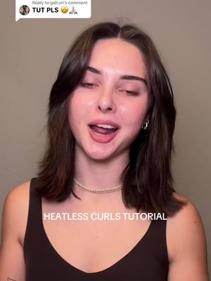 A post by @nari_ariana on TikTok caption: how i do my heatless curls! This literally takes me 10 minutes and the curls last for days!!