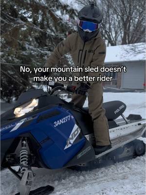 A post by @simcoe_sledder on TikTok caption: This gonna hurt feelings😂  #fyp #snowmobile #fy #trend #sledding #snowmachine #xyzbca #snow #4u #polaris #like #🤘🏼 #snowmobiles #skidoo #comment #viral  #famous #wheelie #quotes #polarissnow #wow #polarisindy #indy600