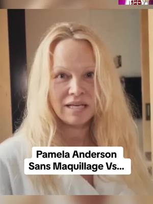 A post by @clamoutee on TikTok caption: les stars avec vs sans maquillage