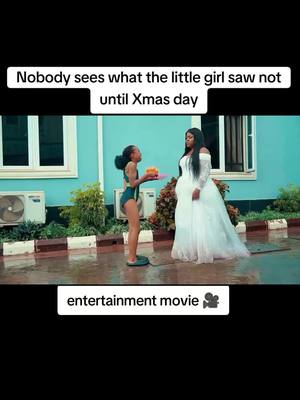 A post by @kecybrowntv on TikTok caption: Nobody sees what the little girl saw not until Xmas day#kecybrowntv #alltiktokers #christmas #merrychristmas #viralontiktok #familyvacation #Relationship #bestmovies #page #foru #goodvibes #nollywoodmovies #entertainment #marriage #foryou #naijatiktok #ghanatiktok🇬🇭 #movie 