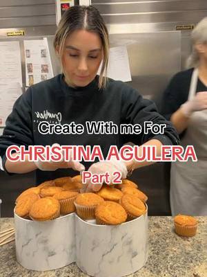 A post by @createwith_katie on TikTok caption: Creating a cake for Christina Aguilera! #cake #christinaaguilera #cakedecorating 