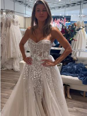 A post by @carrieyourbeauty on TikTok caption: Other dresses I tried on that were pretty incredible #weddingdress #weddingdresses #weddingdressshopping 