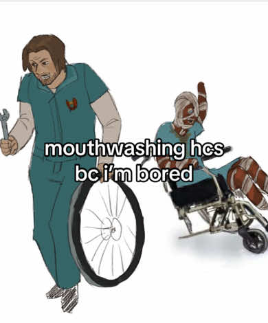 A post by @committingneckrope on TikTok caption: is this too niche #mouthwashing #mouthwashinganya #mouthwashingdaisuke #mouthwashingswansea #mouthwashingjimmy #mouthwashingcurly #mouthwashinggame 