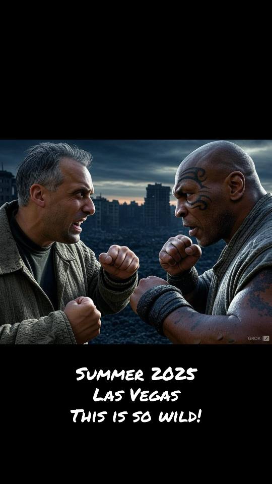 A post by @the_joe_gatto on TikTok caption: So excited to be able to finally announce this. In 2025 I will enter the ring with the legendary @Mike Tyson - training starts 1/1/25 and you will be able to watch it all on @hulu . My new show #FightingWeight will document my transformation from fat to fit as I push myself to the limit. I appreciate the support of my team to make this happen and of course to @Bellagio Las Vegas for hosting the event this summer. New year. New me. Come see me on tour: www.joegattoofficial.com for tickets