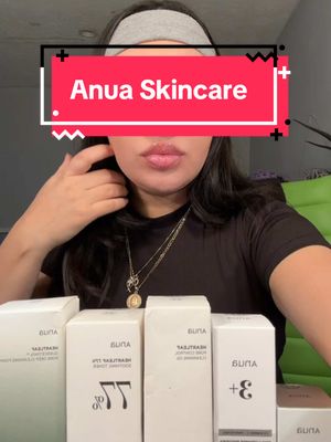 A post by @toospicyyjenn on TikTok caption: New year New skin✨ #skincare #beauty #anua #anuanewarrivals 