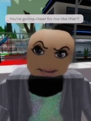 A post by @rqbloxbacon on TikTok caption: Never mess with me 😒 #roblox #rqbloxbacon #brookhaven #funny #meme #robloxmemes #foryou #floptok 