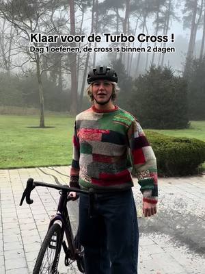 A post by @clémentinecaron on TikTok caption: Er kwam plots iemand vragen achter mijn ouders, sorry voor de chaos 😭 WEL HELEMAAL READY VOOR DE TURBO CROSS!!! 