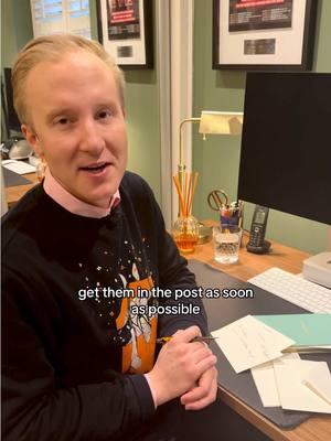 A post by @williamhansonetiquette on TikTok caption: Please, never underestimate the power of a a thank you letter! I hope you all had a wonderful Christmas. #etiquette #williamhanson #christmas 