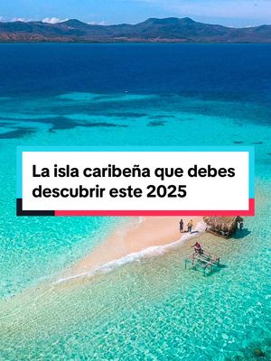 A post by @vive.mexico on TikTok caption: La isla pequeña en el mar Caribe, que debes descubrir este 2025  ✈️🇲🇽