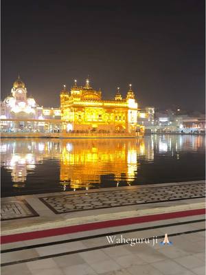 A post by @punjaban_gori on TikTok caption: My first trip to Sri Harmandir Sahib 🫶🏻🙏🏻❤️ absolutely amazing #amritsar #goldentemple #waheguru #punjabi #sikh 