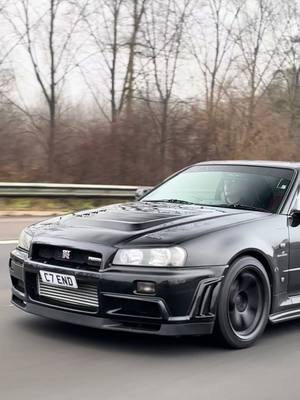 A post by @lvz_carspotter on TikTok caption: Nissan skyline gtr r34 endless #fy #fyp #foryou #foryourpage #nissanskyline #CapCut @Rob Exclusive @Jan van Ginkel 