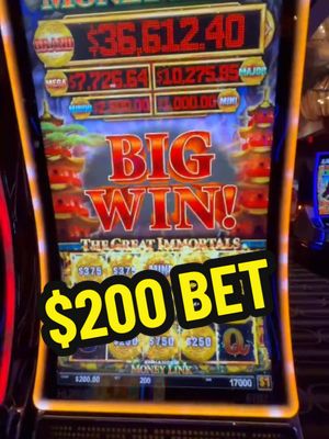 A post by @mr.handpay on TikTok caption: $200 Bet Lamds A Massive Jackpot #casino #bonus #jackpot #mrhandpay 