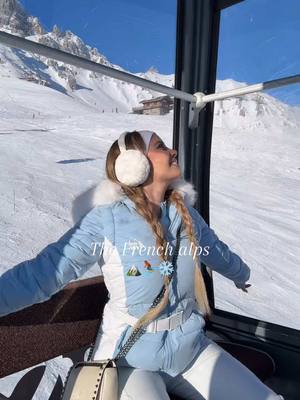 A post by @flavialaosu1 on TikTok caption: On my way to Folie Douce ❄️🤍⛷️#courchevel1850 