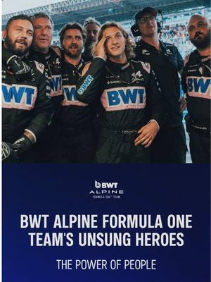 A post by @alpinef1team on TikTok caption: ✨ 𝒕𝒉𝒆 𝒑𝒐𝒘𝒆𝒓 𝒐𝒇 𝒑𝒆𝒐𝒑𝒍𝒆 ✨ We asked the Team who their unsung hero of the season is and why 🥺 The Power of People presented by @businessolver 