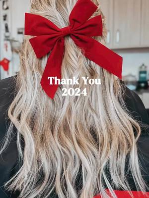 A post by @selinamramirez on TikTok caption: Thankful for a year of tremendous growth. Come on 2025 ✨🥂#CapCut #dayinlifeofhairdresser #yearontiktok #2024 #ekspresikan2024 