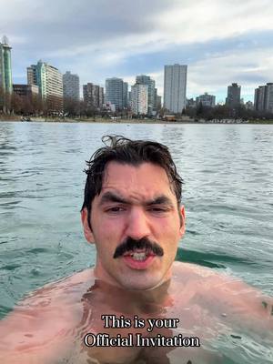 A post by @benkielesinski on TikTok caption: See yall January 1st! #polarbearswim 