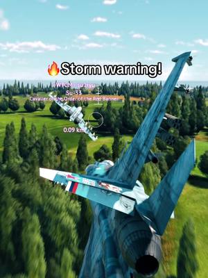 A post by @corsaroman_wt on TikTok caption: Su-33 #warthunder #warthundertiktok #warthunderaviation #gaming #warthundertanks #fyp #warthundervideo 