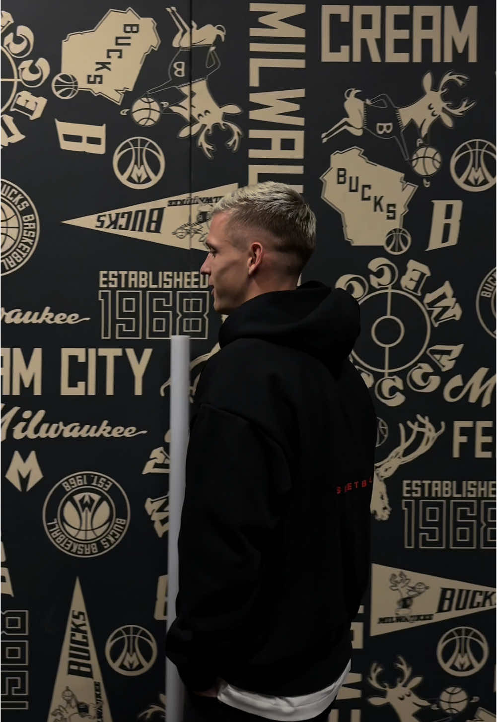 A post by @daniolmo on TikTok caption: Shooters shoot. #adidas #bucks #nba 