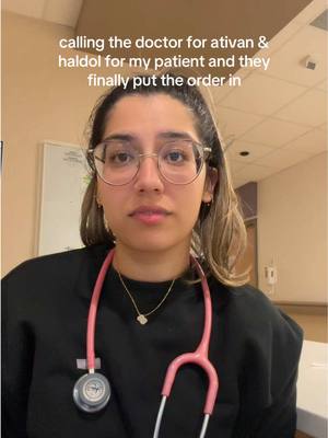 A post by @nursingwithaleena on TikTok caption: just a couple hours late, no biggie thanks babe #nurse #nursing #doctor 