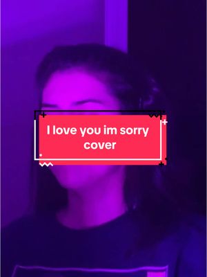 A post by @zaliadaily on TikTok caption: Peep the shirt <3 #songcover #iloveyouimsorry #fyp #singing 